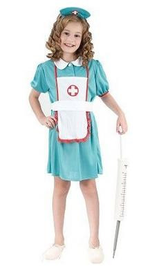 Karnevalový kostým - Zdravotní sestřička 120-130 cm