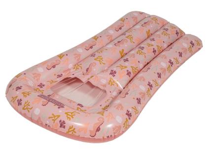 Nafukovací lehátko Ocean Dreams Pink Little Dutch