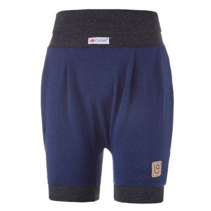 Šortky tenké harémky Outlast® UPF 50+ tm. modré Little Angel 