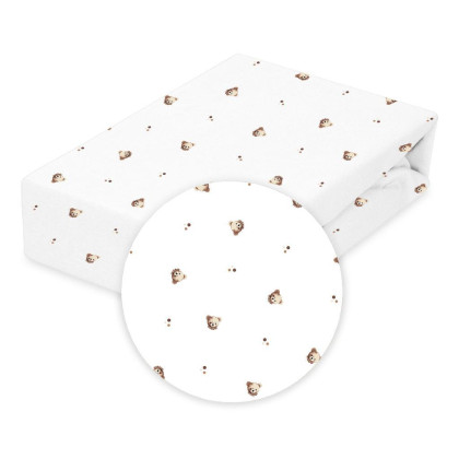 Nepromokavé prostěradlo jersey Print 60 x 120 cm Babymatex
