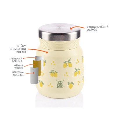 Termoska na jídlo 300 ml Zopa