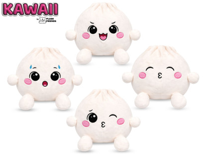 Plush Friends Kawaii Bao plyšový knedlíček 25 cm