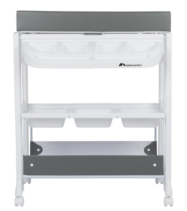 Přebalovací pult s vaničkou Rosie Mineral Grey