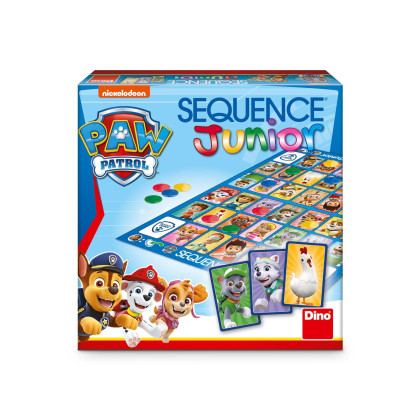 Sequence Junior Tlapková patrola společenská hra Dino