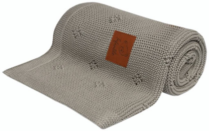 Pletená deka Bamboo Diamond 80x100 cm Infantilo