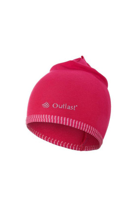 Čepice smyk lemovaná Outlast ® - sytě růžová