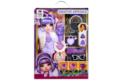 Rainbow High Creative Crystals panenka - Violet Willow TV