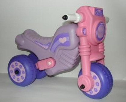 Odrážedlo Cross velké růžovo - fialové