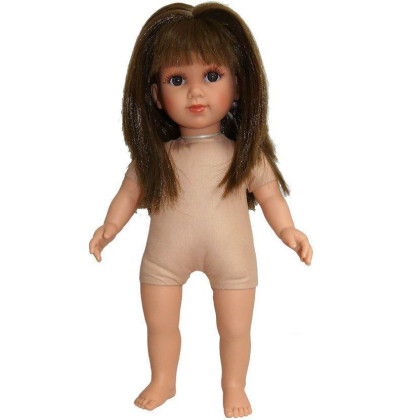 Realistická panenka Sara s měkkým látkovým tělem 35 cm Llorens