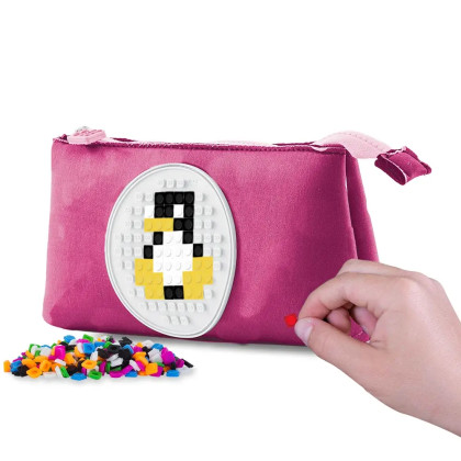 Velké pouzdro růžové Pixie crew