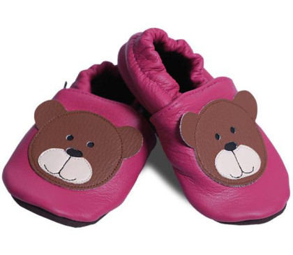 Kožené capáčky 2-3 roky (24/25) 16 cm Afelo