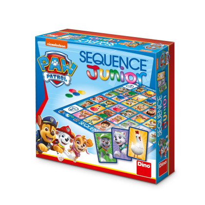 Sequence Junior Tlapková patrola společenská hra Dino