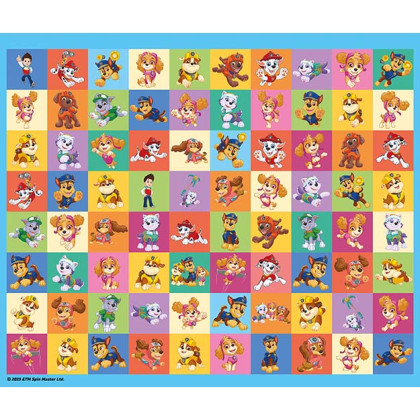 555 samolepek Tlapková patrola