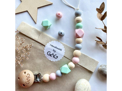 Klip na dudlík bez jména Drždudlík