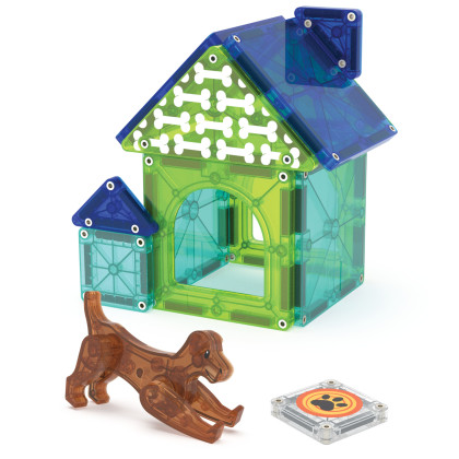 Magnetická stavebnice Dog House 13 dílů