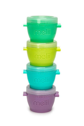 Kelímky na potraviny Snap&Go 118 ml - 4 ks Barevné