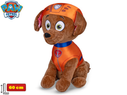 Paw Patrol Zuma plyšový sedící 60 cm 0 m+