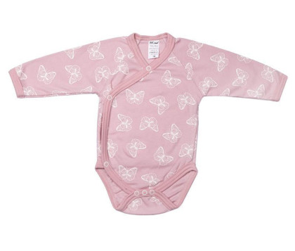 Body dl. rukáv zavinovací MKCool Motýlek