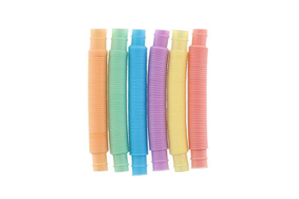 Stavebnice trubky/trubičky natahovací 6 ks