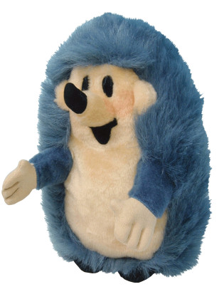 Ježek 27 cm modrý plyšový maňásek (Krtek)