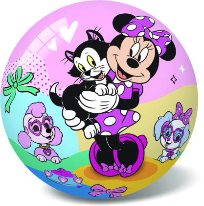 Míč Minnie gumový - nenafouknutý 23 cm