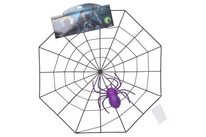 Pavučina s pavoukem 35 cm