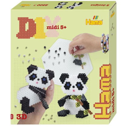 Dárková sada 3D Panda MIDI Hama