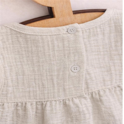 Kojenecké mušelínové šaty Ella linen New Baby