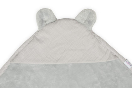 Deka s kapucí Koala mušelínová 95 x 95 cm Babymatex