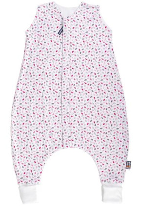 Letní spací pytel s nožičkami vínové lístečky Kaarsgaren 