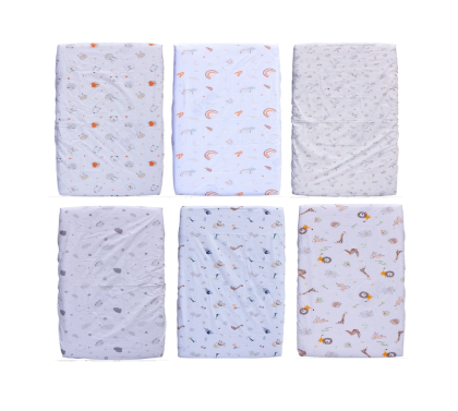 Prostěradlo do postýlky 120 x 60 cm Scarlett