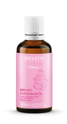 Olej na masáž prsů 50 ml Weleda