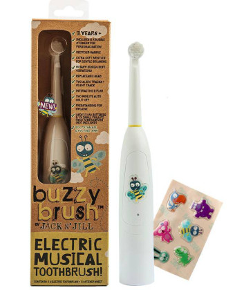 Zubní kartáček s melodií Jack N´ Jill BUZZY BRUSH
1ks elektrický kartáček