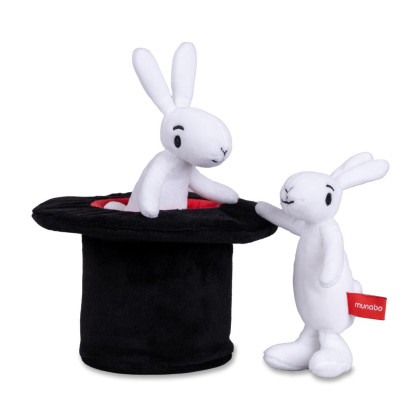 Prstoví maňásci Bob a Bobek v klobouku 3dílná sada