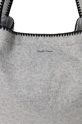 Vlněná om Bag Grey Studio Noos