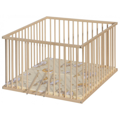 Hrací deka Mráček do ohrádky Bela - žlutá