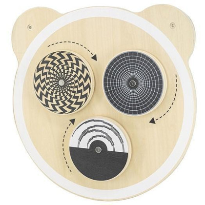 Dřevěná nástěnná hra kruhy