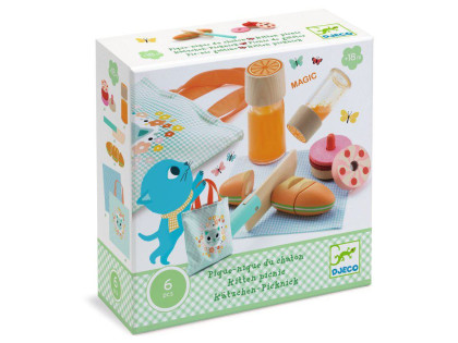 Jídelní set Kočičí piknik Djeco