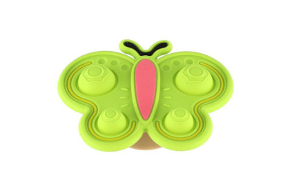 Točáček motýlek babyted silikon/plast 9 x 5,5 cm