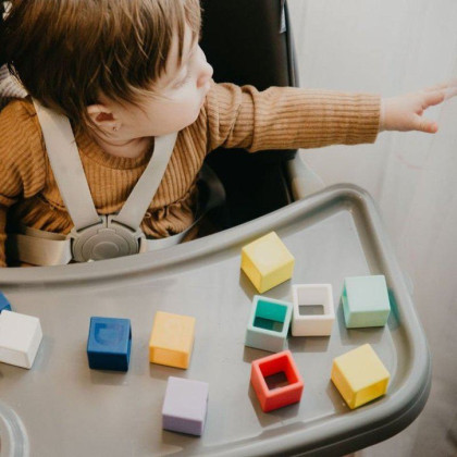 Silikonové kreativní puzzle BBLÜV Blöx