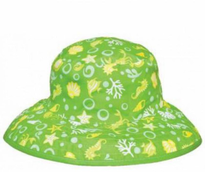 Dětský UV klobouček Baby Banz moře zelený 0 - 2 ROKY