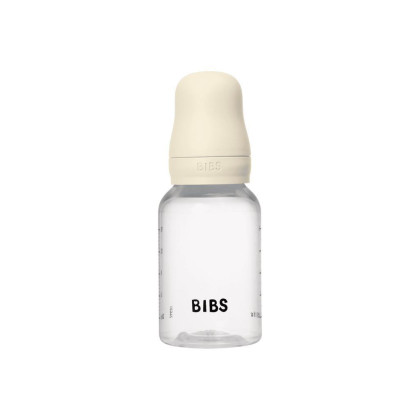 Antikoliková láhev s kaučukovým dudlíkem 150 ml Bibs