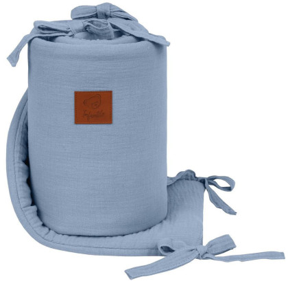 Ochranný mušelínový mantinel do postýlky Infantilo