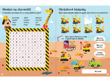 Aktivity se samolepkami - Na stavbě