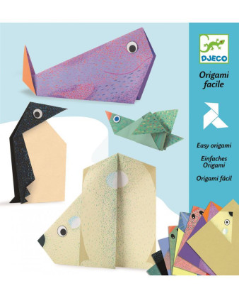 Djeco Origami skládačka - polární zvířátka