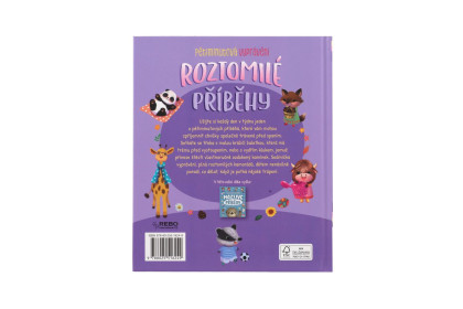 Knížka Roztomilé příběhy 19,5 x 23 x 1,5 cm
