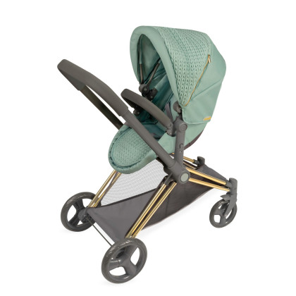Skládací kočárek pro panenky 3 v 1 s taškou Capriccio 73 cm DeCuevas