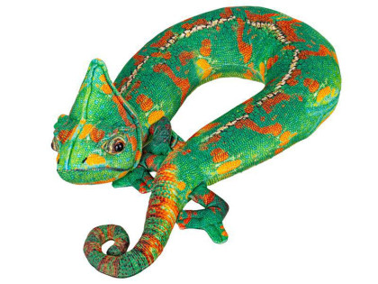 Chameleon/polštář cestovní plyšový 50 cm 0 m+ 