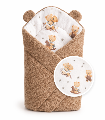 Beránková zavinovačka bavlna/beránek Baby Nellys