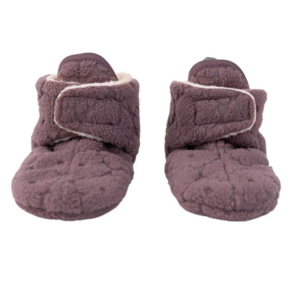 Capáčky Slipper Folklore Fleece Lodger Mauve